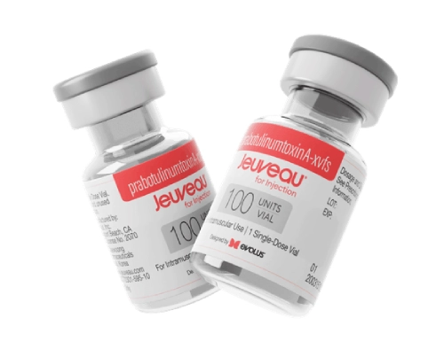 Jeuveau vial wrinkle treatment Elko Replenish Med Spa