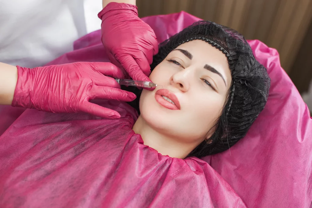 Cosmetic injection procedure at Elko Replenish Med Spa