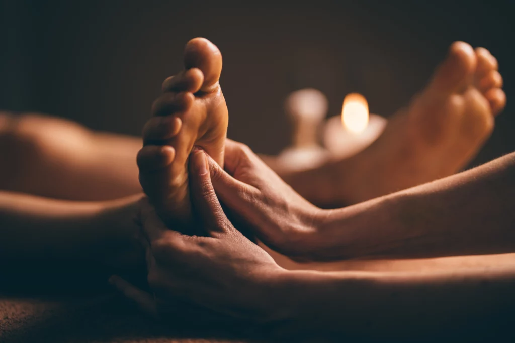 Reflexology massage at Elko, NV